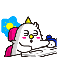 sweetmonster work company overtime 회사 Sticker