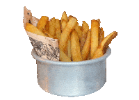 Chips Fries Sticker