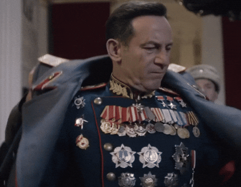 Valaha giphyupload military general medals GIF
