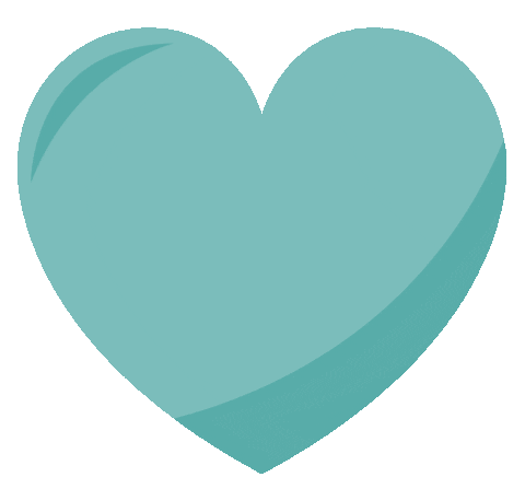 Love Love Love Hearts Sticker by Urban Jungle Bloggers