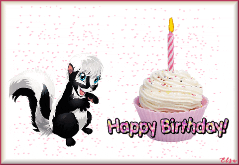 Happy Birthday Animated Card GIF