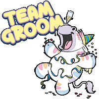 Fun Party Sticker by Pummeleinhorn