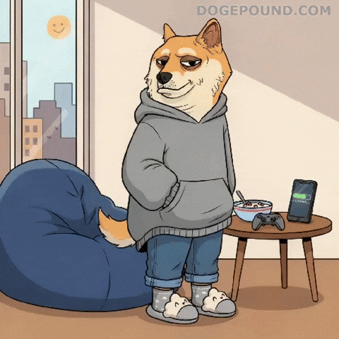 Shiba Inu Waiting GIF by Doge Pound