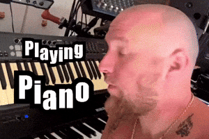 Playing Music Studio GIF by Mike Hitt