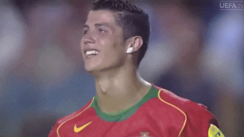 Sad Cristiano Ronaldo GIF by UEFA
