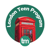 London Friends Sticker by TravelMate Intercâmbio