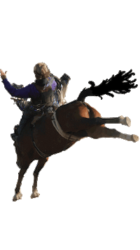 bronc nhsra Sticker by National High School Rodeo