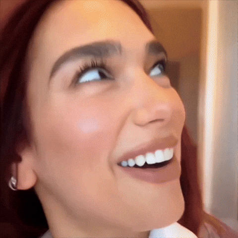 Happy Dua Lipa GIF
