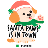 Heart Christmas Sticker by Manulife Singapore