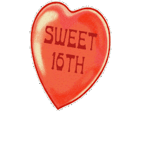 Sweet Sixteen Sticker by Austin Asian American Film Festival