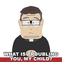 Whats Wrong Priest Sticker by South Park