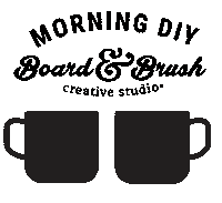 Coffee Morning Sticker by Board & Brush Creative Studio