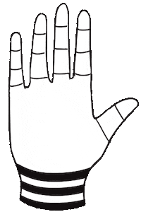 Hand Devil Horns Sticker by Warm People