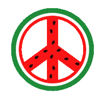 War Peace Sticker