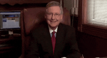 Mitch Mcconnell Gop GIF by reactionseditor
