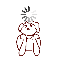 Floraslife0622 waiting loading handwriting 手寫 Sticker