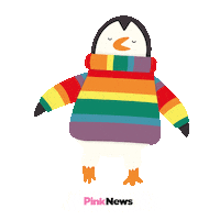 Happy Christmas Sticker by PinkNews