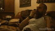 Thunderbolts Eating GIF by Marvel Studios
