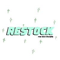 Sale Restock Sticker by The Sole Supplier