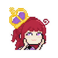 In Love Pixel Sticker