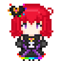 Pixel Rainbow Sticker