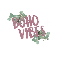 Boho Eucalyptus Sticker by Banana Beauty