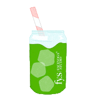 Summer Beverage Sticker by FaceYoga.Studio