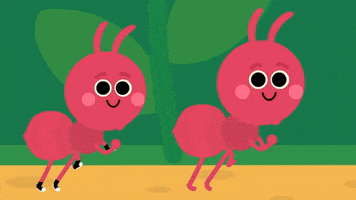 Two By Two Ants GIF by Super Simple