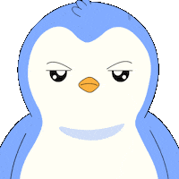 Penguin No Sticker by Pudgy Penguins