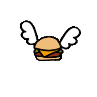 Burger Sticker by Devor.me