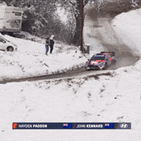 Snow Ice GIF by FIA World Rally Championship