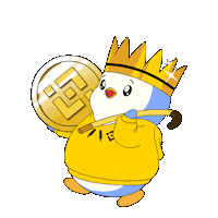Proud Crypto Sticker by Pudgy Penguins