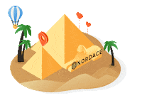 Travel Egypt Sticker by Nordace