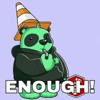 Please Stop No More GIF by SuperVerse