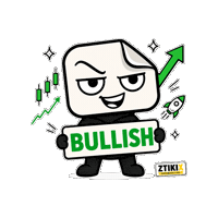 To The Moon Crypto Sticker by ZTIKIX