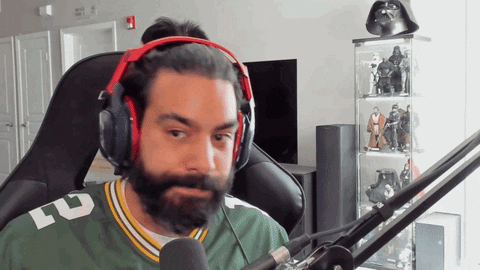 Rahul Kohli Flirt GIF by Rooster Teeth