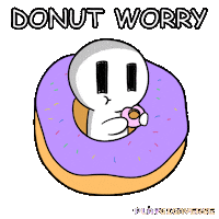Hungry No Worries Sticker by Playgigaverse