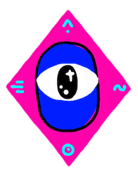 Blinking Outer Space Sticker by T A R V E R