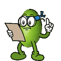 ninjamame snack ninja protein beans Sticker