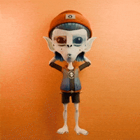 Animated Character Waiting GIF by Moonie