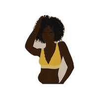 SoulArtbyHumus sexy flip self care fearless Sticker