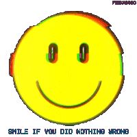 3D Smile Sticker by PEEKASSO