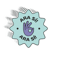 xarxavives like catala vives laik Sticker