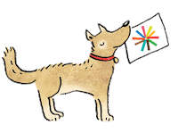 Happy Dog Sticker by Cope Disaster Champions