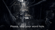 the expanse shut up GIF by SYFY