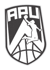 ApuBasketball black and white apu lbf women basketball Sticker