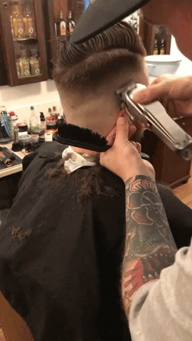 butchersbarbershop barber haircut barbershop wahlclipper GIF
