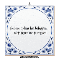 Rust Ontspanning Sticker by Tegelspreuken.nl