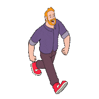 gavin_james music animation dancing walking Sticker