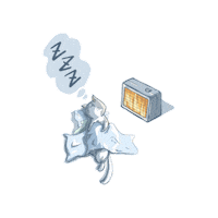 Sleepy Sticker